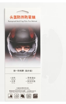 Autofresh Motosiklet Kaskı Buğu Ve Yağmur Önleyici Film Şeffaf Koruyucu Vizör Filmi