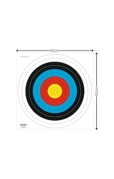 Monk Hedef Kağıdı 60 Cm 10 Halka 10'lu Paket Monk Hedef Kağıdı 60 Cm 10 Halka 10'lu Paket
