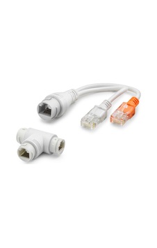 Poe Splitter T Tipi Su Geçirmez Rj45 Veri + Güç Ayirici Poe Splitter T Tipi Su Geçirmez Rj45 Veri + Güç Ayirici