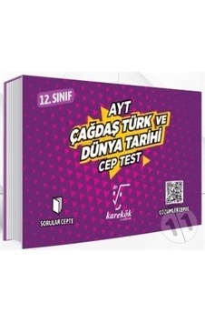 Karekök Yayınları Ayt Çağdaş Türk ve Dünya Tarihi Cep Test Karekök Yayınları Ayt Çağdaş Türk ve Dünya Tarihi Cep Test