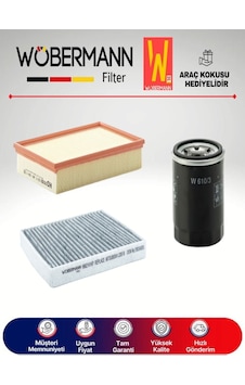 Wöbermann Mitsubishi ASX 1.6 Filtre Bakım Seti 2010-2015 3K Wöbermann Mitsubishi ASX 1.6 Filtre Bakım Seti 2010-2015 3K