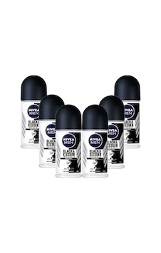 Nivea Men Invisible Black&White Original Erkek Roll-On Deodorant 50 ML x 6 Nivea Men Invisible Black&White Original Erkek Roll-On Deodorant 50 ML x 6