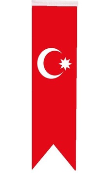 Masa Üstü Kırlangıç Osmanlı Devleti Bayrağı - 8X30Cm Çift Taraflı Masa Üstü Kırlangıç Osmanlı Devleti Bayrağı - 8X30Cm Çift Taraflı