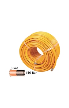 100 Metre 8 Ml İlaçlama Hortumu 3 Kat Sarı 100 Metre 8 Ml İlaçlama Hortumu 3 Kat Sarı