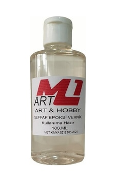 M1 ART Şeffaf Epoksi Vernik 100.ml M1 ART Şeffaf Epoksi Vernik 100.ml