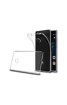 Huawei P10 Lite Kılıf Zore Süper Silikon Kapak Renksiz