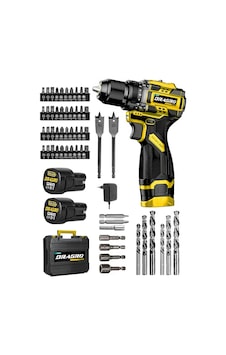 Dragro DRG-168 Pro 16.8V S Çift Akü Çelik Mandren Kömürsüz Motor Şarjlı Matkap Akülü Vidalama Dragro DRG-168 Pro 16.8V S Çift Akü Çelik Mandren Kömürsüz Motor Şarjlı Matkap Akülü Vidalama