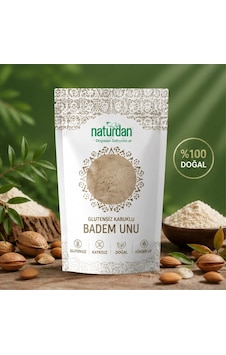 Glutensiz Kabuklu Badem Unu - 3 Kg Glutensiz Kabuklu Badem Unu - 3 Kg