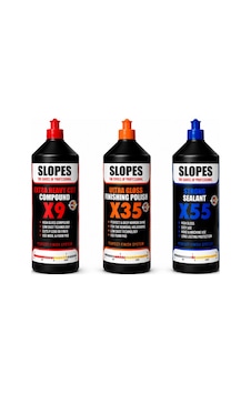 Slopes X9 Extra Kalın X35 Hare Ve X55 Boya Koruma Seti 1 Lt Slopes X9 Extra Kalın X35 Hare Ve X55 Boya Koruma Seti 1 Lt