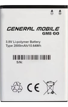 General Mobile GM8 GO Batarya Pil + Tamir Seti General Mobile GM8 GO Batarya Pil + Tamir Seti