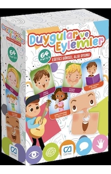 Ca Games Duygu ve Eylemler 64 Parça Eğitici Görsel Algı Oyunu Ca Games Duygu ve Eylemler 64 Parça Eğitici Görsel Algı Oyunu