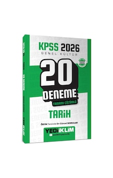 Kpss 2026 Genel Kültür Tarih Tamamı Çözümlü 20 Deneme Kpss 2026 Genel Kültür Tarih Tamamı Çözümlü 20 Deneme