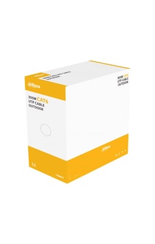Dahua Dh-pfm920-6un, Cat6 305m, 24awg 0.53mm, Utp, %100 Bakır, Outdoor, Polietilen, Kablo, Siyah Ren Dahua Dh-pfm920-6un, Cat6 305m, 24awg 0.53mm, Utp, %100 Bakır, Outdoor, Polietilen, Kablo, Siyah Ren