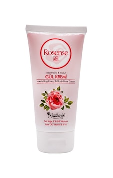 Rosense Besleyici El ve Vücut Gül Kremi 75 ML Rosense Besleyici El ve Vücut Gül Kremi 75 ML