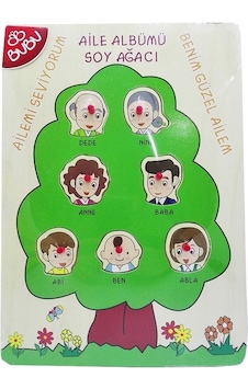 Bu-bu Ahsap Puzzle Aile Soyağacı Bu-bu Ahsap Puzzle Aile Soyağacı