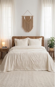Şaheser Home Collection Yatak Örtüsü Çift Kişilik Anita Renkli