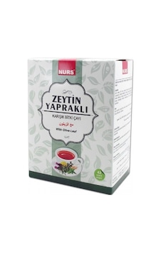 Nurs Zeytin Yapraklı Karışık Bitki Süzen Poşet Çay 42'li Nurs Zeytin Yapraklı Karışık Bitki Süzen Poşet Çay 42'li