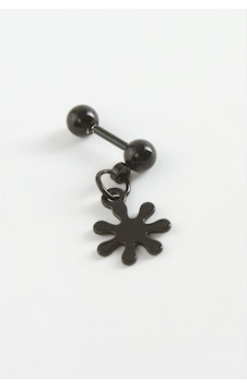 Çiçek - 953 - Çelik Piercing 1 - Glblseme - Adet Siyah Çiçek - 953 - Çelik Piercing 1 - Glblseme - Adet Siyah