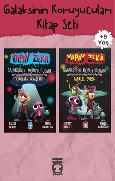 Galaksinin Koruyucuları Yapay Zeka 2 Kitap Set - Kuzey Bulut - Timaş Çocuk - 9-10 Yaş Bilim Kurgu Macera Galaksinin Koruyucuları Yapay Zeka 2 Kitap Set - Kuzey Bulut - Timaş Çocuk - 9-10 Yaş Bilim Kurgu Macera
