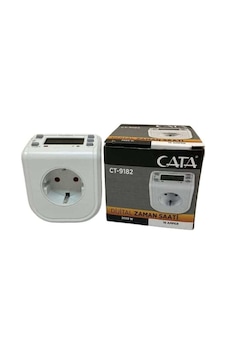 Zaman Ayarlı Dijital Saatli Priz Ct 9182