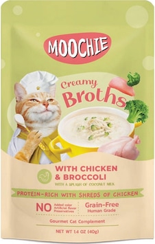 Moochıe - 207 - Çorba Kedı Ödülü Tavuk-brokolı 40 Gr X - Glblseme - 4 Adet Moochıe - 207 - Çorba Kedı Ödülü Tavuk-brokolı 40 Gr X - Glblseme - 4 Adet