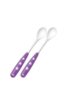Nuk Na255053 Easy Learning Beslenme Kaşığı 2'li Mor