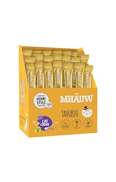 Mhauw Tavuklu Kedi Kreması 50x15 G Mhauw Tavuklu Kedi Kreması 50x15 G