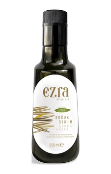 Ezra Olive Oil Soğuk Sıkım Naturel Erken 2025-2026 Hasat Zeytinyağı 250 ML Ezra Olive Oil Soğuk Sıkım Naturel Erken 2025-2026 Hasat Zeytinyağı 250 ML