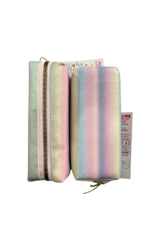 Unicus Pastel Rainbow Kum Sim Kalem Çantası Uncs-1171 Karışık - 1 Adet Çok Renkli Unicus Pastel Rainbow Kum Sim Kalem Çantası Uncs-1171 Karışık - 1 Adet Çok Renkli