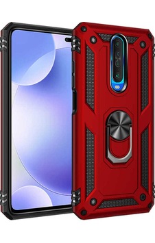 Xiaomi Poco X2 Kılıf Zore Vega Kapak Kırmızı Xiaomi Poco X2 Kılıf Zore Vega Kapak Kırmızı