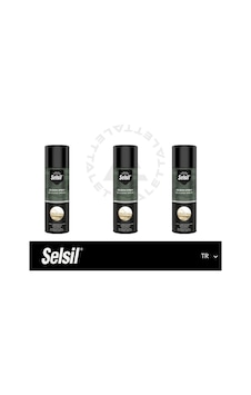 Selsil Silikon Sprey 500 Ml 3 Adet