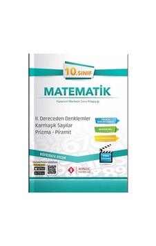 Sonuç Yayınları 10. Sınıf 2. Dereceden Denklemler Fasikülü