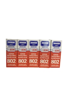 Swanson Works 802 Süper Yapıştırıcı 20 Gr 5 Adet