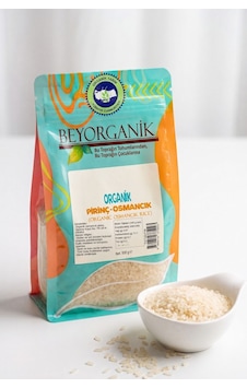 Beyorganik Pestisit ve Aflatoksin Analizli Organik Pirinç Osmancık 500 G