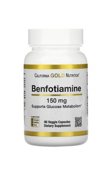 California Gold Nutrition B1 Benfotiamine 150 Mg - 90 Vegan Ka...