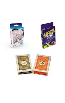 Monopoly Deal, Unox Tlip Ve 2 Deste İskambil Kağıdı