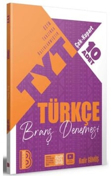 2026 Tyt Türkçe Çek Kopar 10'lu Branş Denemesi Benim Hocam Yayınları