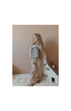 Uğur Bebe Yeni Sezon 3 Parça Leopar Yelek Dokuma Gömlek Geniş Paça Kanvas Pantolon Özel Gün Takımı Leopar Leopar Uğur Bebe Yeni Sezon 3 Parça Leopar Yelek Dokuma Gömlek Geniş Paça Kanvas Pantolon Özel Gün Takımı Leopar Leopar