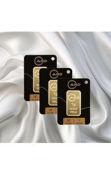 3 Adet 1 Gr 24 Ayar Ard Gram Altın 3 Adet 1 Gr 24 Ayar Ard Gram Altın