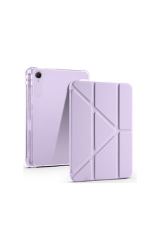 Aksesuarcim Xiaomi K Pad İle Uyumlu Kılıf Silikon Yumuşak Kalem Bölmeli Esnek 4 Farklı Stand Olabilen Tablet Kılıfı Lila Sku: Zeusb0g1tppx57 Arka Kapak