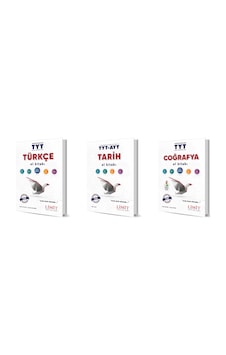 Limit Tyt Türkçe + Tarih + Coğrafya El Kitabı Seti 3 Kitap 2024 Limit Tyt Türkçe + Tarih + Coğrafya El Kitabı Seti 3 Kitap 2024