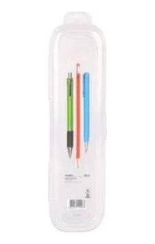 Renkli Plastik Kalemlik Çok Renkli