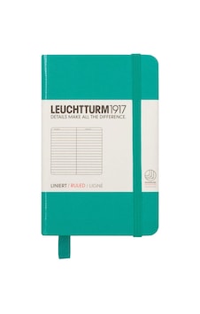 Leuchtturm1917 Not Defteri Mini Boy A7 , Sert Kapak, 169 Numaralandırılmış Sayfa, Çizgili, Zümrüt Yeşili Yeşil Leuchtturm1917 Not Defteri Mini Boy A7 , Sert Kapak, 169 Numaralandırılmış Sayfa, Çizgili, Zümrüt Yeşili Yeşil