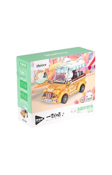 P885304 Panlos Brick - One Meow Serisi - Tangyuan'ın Arabası 622 Parça Yapım Seti P885304 Panlos Brick - One Meow Serisi - Tangyuan'ın Arabası 622 Parça Yapım Seti
