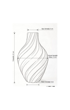 Aura Vazo 20cm - Modern Estetik Tasarım Dekoratif Ev Ofis Salon Dekorasyonu İçin Şık Obje - Minimalist Tasarım Çiçeklik Masa Üstü Süs Eşyası Beyaz Aura Vazo 20cm - Modern Estetik Tasarım Dekoratif Ev Ofis Salon Dekorasyonu İçin Şık Obje - Minimalist Tasarım Çiçeklik Masa Üstü Süs Eşyası Beyaz