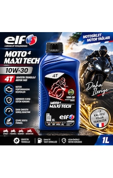 Elf Moto 4 Maxi Tech 10w-30 4t Sentetik Motosiklet Motor Yağı 1l Elf Moto 4 Maxi Tech 10w-30 4t Sentetik Motosiklet Motor Yağı 1l