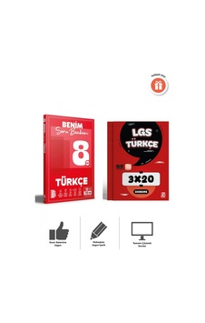 Benim Hocam 2027 8. Sınıf Türkçe Soru Bankası Ve 3x20 Deneme Seti Bigelio Yayıncılık