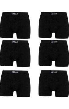 Kyc Shopping Erkek Likralı 6 Adet Siyah Pamuklu Penye Esnek Kumaş Boxer Kyc Shopping Erkek Likralı 6 Adet Siyah Pamuklu Penye Esnek Kumaş Boxer