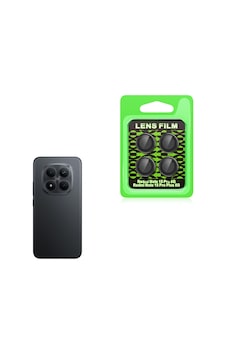 Vendas Xiaomi Redmi Note 15 Pro Plus Zore Cl-07 Kamera Lens Koruyucu Siyah