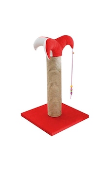 Bedspet Palyaço Kalın Kedi Tırmalama Tahtası 70 CM